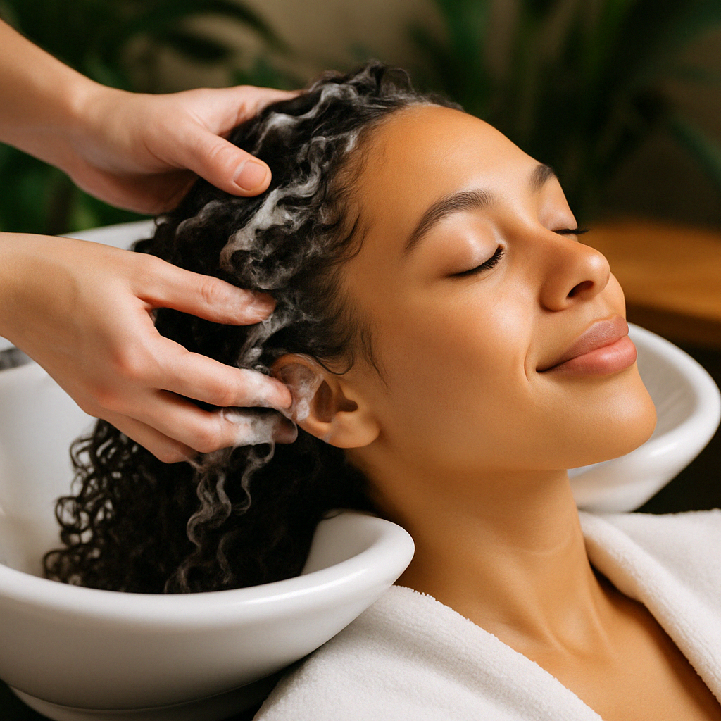 Clean herbal bottle on linen background